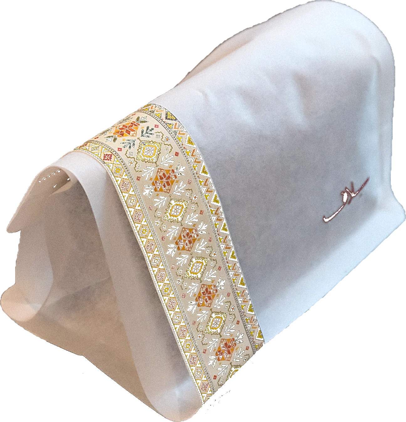 Finca El Rubí, bag with its identity strap